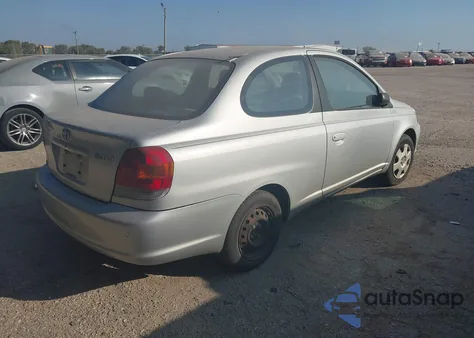 2004 Toyota Echo z USA, uszkodzony, nr VIN JTDAT123X40333319